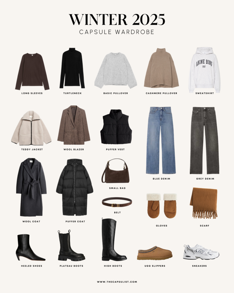 Winter 2025 Capsule Wardrobe